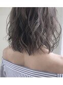 ☆chouchuo☆グレージュ×ウェーブボブ