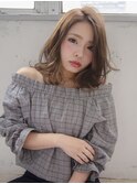 小顔効果★無造作ウェーブヘア【ange treatment & head spa】