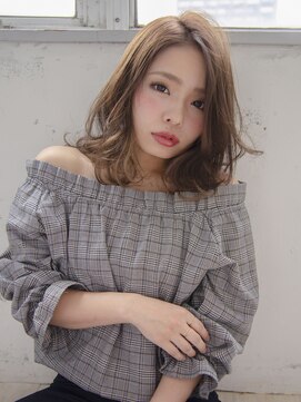 アンジュ 南海なんば駅前店(ange treatment & head spa) 小顔効果★無造作ウェーブヘア【ange treatment & head spa】