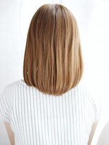 ナル 白山神社参道通り店(nalu)&nbsp;ハイトーンナチュラルストレートスタイル