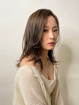 ペイジバイネオリーブ 吉祥寺店(Paige by Neolive) 前髪長さの大人セミロング