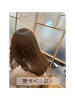 ジーナ 福岡千早(Zina)&nbsp;【Zina千早】艶ラベージュ/艶カラー/20代30代40代