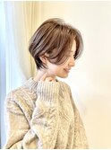 【THEOSCAR印南】上品フォルムの大人ショート