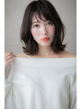 カバーヘア イヴ 戸頭店(COVER HAIR EVE) シースルー前髪大人可愛い黒髪くびれヘア305Z戸頭30代40代50代