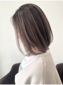 バレイヤージュボブ