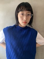 テテ ニコ(tete nico) Bob × 前髪perm