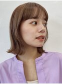 【GARDEN荒井夏海】ぱつっとボブ × 小顔レイヤー