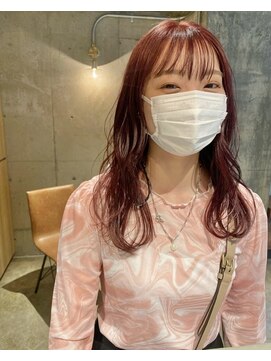 リブロ(liblo) 【ミディアムボブ×ラベンダーピンク】