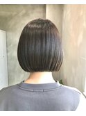 【川崎　裕】トリートメントしながらのカラーで艶色に/髪質改善