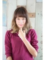 フェイス 赤羽店(face)&nbsp;大人可愛いイメチェンモードヘアダークアッシュチェリーブラウン