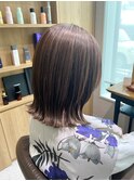 【艶髪】大人の透け感くびれボブ