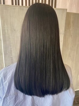 ココカラヘアー ニコ(cococara hair nico)の写真/うねり、ダメージ、様々な悩みにアプローチ◎自然なサラサラストレートへ導きます♪