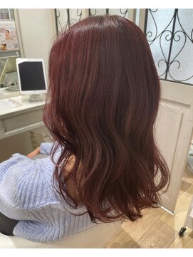 ルシードスタイル グローバルディー 稲毛店(LUCIDO STYLE GLOBAL.D) 可愛いカラーゆるふわ巻き【稲毛】