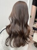 韓国レイヤーカットエギョモリヨシンモリロング巻き髪