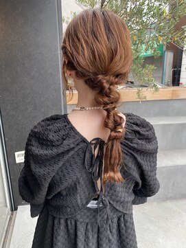 ミー(mii) 【mii】編みおろしアレンジ