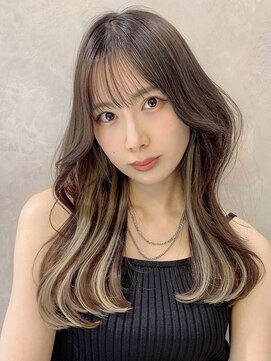 トルネード(TORNADO) インナーカラー インナーハイライト ワンホンヘア 4S321