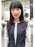 【お顔回りのクセのお悩み解決】　　前髪カット＋前髪ストレート　￥12100