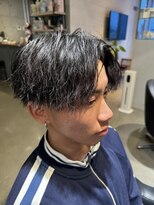 ホル(HOL) ツイスパ×センターパート