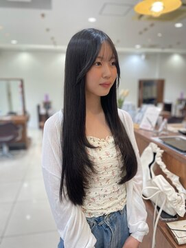 ミニヨン バイ ハピネス 高の原店(mignon by Happiness) レイヤーカット 髪質改善トリートメント