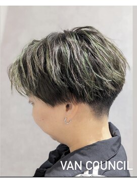 VAN COUNCIL 福井開発店(ヴァンカウンシル) ハイライト×グリーン