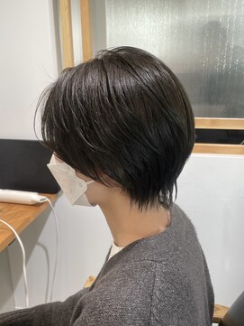 エニィ 池袋西口(Any) デザインカラー/レイヤーカット/ウェットヘア/オリーブベージュw