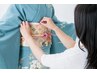 持ち込み着付け【訪問着】￥6600