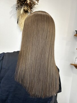 リベストバイジェービー 稲毛(li best. byjb) ワンレン/小顔/ネビージュ/ボブルフ/黒髪/稲毛