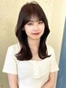 【江口限定】カット+ジアミンレスカラー+選べるトリートメント マーブ