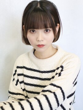 バース(BIRTH) 天神【BIRTH】似合わせカット丸みボブ髪質改善耳掛け20代 11