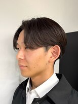 エイトメン 池袋東口店(EIGHT MEN)&nbsp;メンズセンターパート/毛流れパーマ/刈り上げ