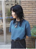 ロングウルフパーマ