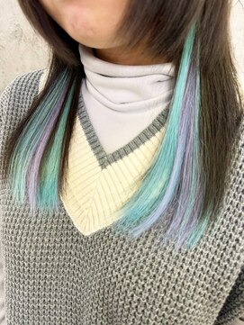 ルーツアイリー 心斎橋(ROOTS IRIE) 10代20代30代インスタ人気インナーエクステソーダラベンダー