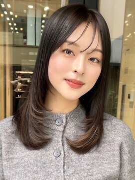 ノイ(noi) 髪質改善トリートメントミルクティーベージュカラーくびれヘア