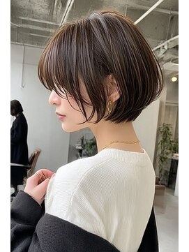 リアン アオヤマ(Liun Aoyama) 丸みショートヘア