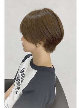 サイン(Sign) 20代30代40代小顔ショート☆オリーブベージュ♪