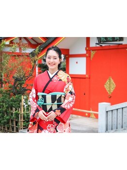 お電話にてご予約受付中＊成人式/卒業式の振袖/袴、浴衣着付けなど大切な思い出を彩るお手伝い♪