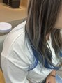 アグ ヘアー ロナ 白石バイパス店(Agu hair lona)&nbsp;バレイヤージュ＆インナーカラーでイメチェン♪
