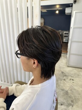 ヘアーサロン ヴィアルス 松原店(hair salon VIARS) センターパートウルフ！