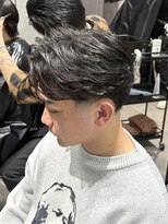 テクト バイアッシュ 吉祥寺店(Tect by Ash)&nbsp;ニュアンスパーマフェザーパーマセンターパートテーパーフェード