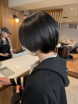 ボブを目指すための準備カット/ショートボブ/juri