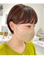 ジュベ 別府店(juve.)&nbsp;別府ショートボブ顔まわりレイヤーカット髪質改善カラー30代