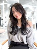 韓国くびれ巻き20代30代40代デジタルパーマレイヤー顔周りカット