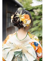 マリィズ下鴨(Marry's)&nbsp;成人式アップスタイル/華やか2