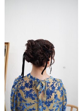 アリー 原宿 表参道(ALLY) ALLY稲木 ヘアーアレンジお呼ばれヘアー