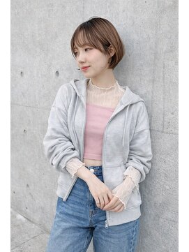 アグ ヘアー ロジェット 松本桐店(Agu hair rojet) 顔まわり似合わせマッシュショート