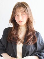 アース 焼津店(HAIR&MAKE EARTH)&nbsp;透明感ブラウン×顔周りレイヤー