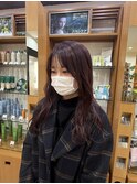暗めピンクベージュ