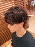 【メンズ限定】カット+デザインパーマ¥9900→¥8800