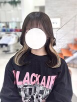 ジーナ 渋谷駅前(Zina) オリーブグレージュ×ホワイトベージュ