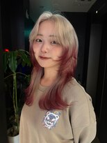 サンクマーケット 渋谷(cinq MARKET) エンドデザインカラー×ハッシュカット